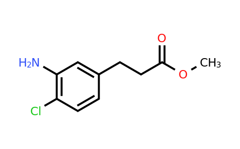 CAS 383669-60-1 | Methyl 3-(3-amino-4-chlorophenyl)propanoate