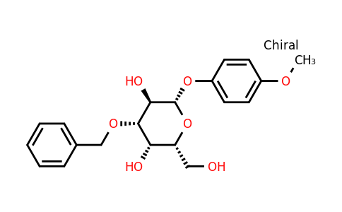 CAS 383905-60-0 | (2R,3S,4S,5R,6S)-4-(Benzyloxy)-2-(hydroxymethyl)-6-(4-methoxyphenoxy)tetrahydro-2H-pyran-3,5-diol