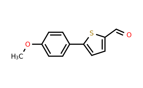 CAS 38401-67-1 | 5-(4-Methoxyphenyl)thiophene-2-carbaldehyde