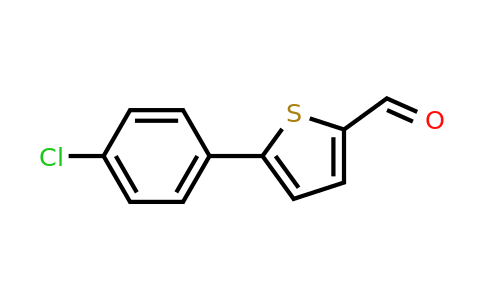 CAS 38401-71-7 | 5-(4-Chlorophenyl)thiophene-2-carbaldehyde
