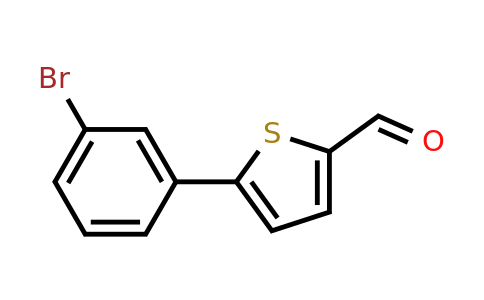 CAS 38401-72-8 | 5-(3-Bromophenyl)thiophene-2-carbaldehyde