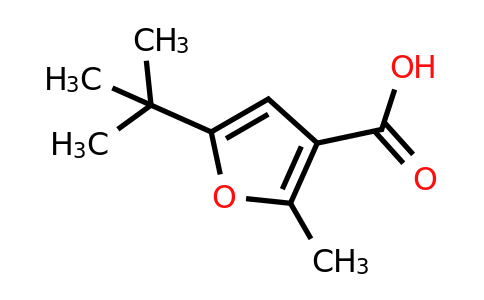 CAS 38422-62-7 | 5-(tert-Butyl)-2-methylfuran-3-carboxylic acid