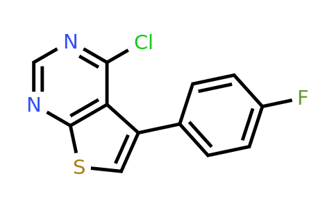 CAS 384351-45-5 | 4-chloro-5-(4-fluorophenyl)thieno[2,3-d]pyrimidine