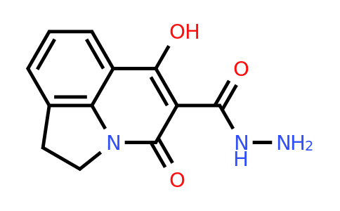 CAS 384360-73-0 | 6-Hydroxy-4-oxo-1,2-dihydro-4H-pyrrolo(3,2,1-IJ)quinoline-5-carbohydrazide