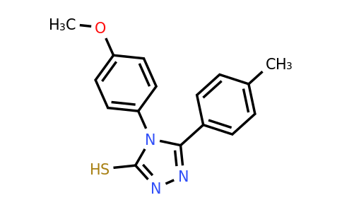 CAS 384375-57-9 | 4-(4-methoxyphenyl)-5-(4-methylphenyl)-4H-1,2,4-triazole-3-thiol