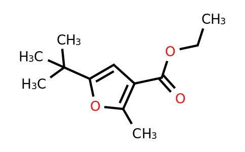 CAS 38453-94-0 | Ethyl 5-(tert-butyl)-2-methylfuran-3-carboxylate