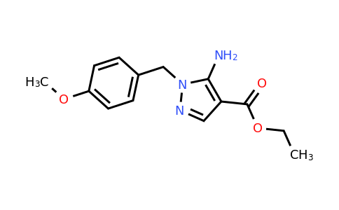 CAS 384835-92-1 | ethyl 5-amino-1-[(4-methoxyphenyl)methyl]pyrazole-4-carboxylate