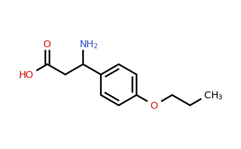 CAS 38499-24-0 | 3-Amino-3-(4-propoxyphenyl)propanoic acid