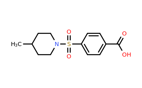 CAS 385381-42-0 | 4-[(4-methylpiperidin-1-yl)sulfonyl]benzoic acid