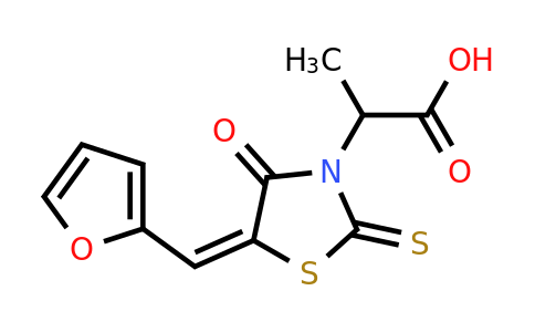 CAS 385397-94-4 | 2-[(5E)-5-[(furan-2-yl)methylidene]-4-oxo-2-sulfanylidene-1,3-thiazolidin-3-yl]propanoic acid