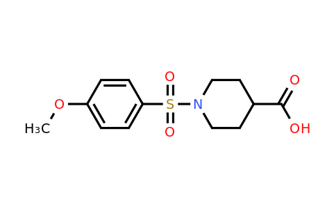 CAS 385398-15-2 | 1-[(4-Methoxyphenyl)sulfonyl]-4-piperidinecarboxylic acid