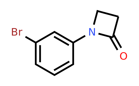CAS 38560-28-0 | 1-(3-Bromophenyl)azetidin-2-one