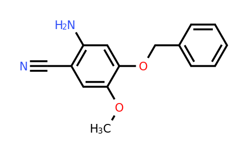 CAS 385785-02-4 | 2-Amino-4-(benzyloxy)-5-methoxybenzonitrile
