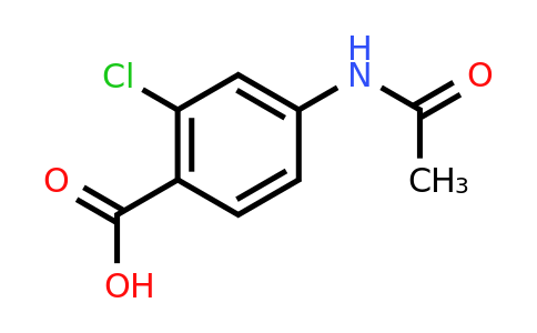 CAS 38667-55-9 | 2-chloro-4-acetamidobenzoic acid