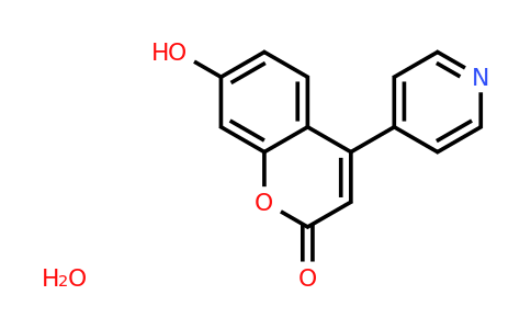 CAS 386704-08-1 | 7-Hydroxy-4-(pyridin-4-yl)-2H-chromen-2-one hydrate