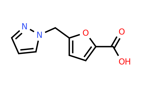 CAS 386736-99-8 | 5-((1H-Pyrazol-1-yl)methyl)furan-2-carboxylic acid