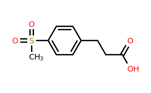 CAS 387350-46-1 | 3-[4-(Methylsulfonyl)phenyl]propanoic acid