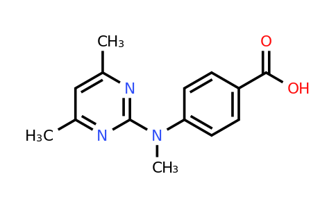 CAS 387350-50-7 | 4-((4,6-Dimethylpyrimidin-2-yl)(methyl)amino)benzoic acid