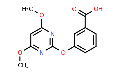 CAS 387350-58-5 | 3-((4,6-Dimethoxypyrimidin-2-yl)oxy)benzoic acid