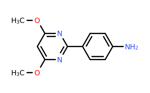 4-(4,6-Dimethoxypyrimidin-2-yl)aniline