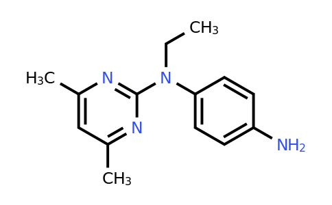 CAS 387358-43-2 | N1-(4,6-Dimethylpyrimidin-2-yl)-N1-ethylbenzene-1,4-diamine