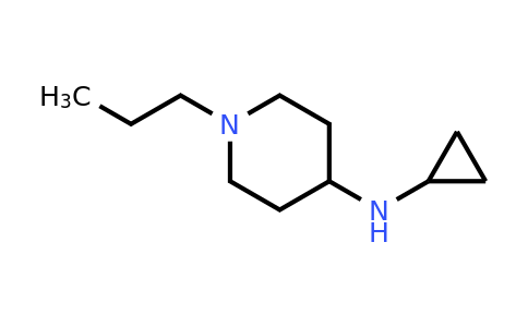 CAS 387358-45-4 | N-Cyclopropyl-1-propylpiperidin-4-amine