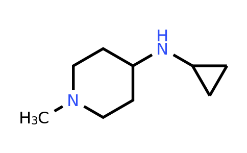 CAS 387358-48-7 | N-Cyclopropyl-1-methylpiperidin-4-amine