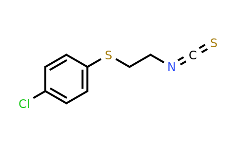 CAS 38752-40-8 | 1-chloro-4-[(2-isothiocyanatoethyl)sulfanyl]benzene