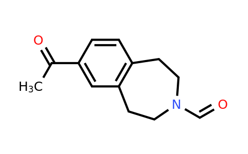 CAS 387876-58-6 | 7-Acetyl-1,2,4,5-tetrahydrobenzo[D]azepine-3-carbaldehyde