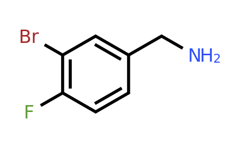 CAS 388072-39-7 | (3-Bromo-4-fluorophenyl)methanamine