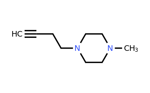 CAS 388121-83-3 | 1-(3-Butynyl)-4-methyl-piperazine