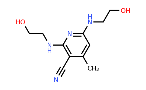 CAS 38841-88-2 | 2,6-Bis((2-hydroxyethyl)amino)-4-methylnicotinonitrile