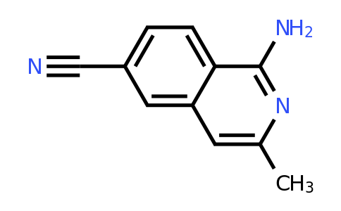 CAS 388590-08-7 | 1-amino-3-methylisoquinoline-6-carbonitrile