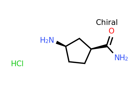 CAS 388630-73-7 | (1S,3R)-3-Aminocyclopentanecarboxamide hydrochloride