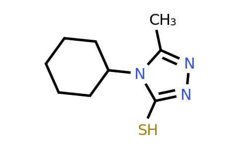 CAS 38942-56-2 | 4-cyclohexyl-5-methyl-4H-1,2,4-triazole-3-thiol