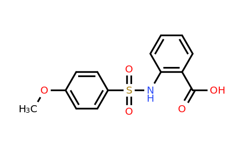 CAS 38957-44-7 | 2-(4-Methoxyphenylsulfonamido)benzoic acid