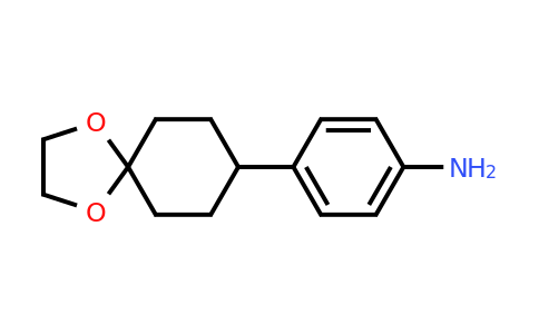 CAS 389602-90-8 | 4-(1,4-Dioxaspiro[4.5]decan-8-yl)aniline