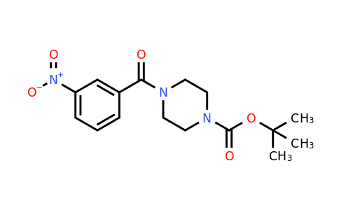 CAS 389628-56-2 | tert-butyl 4-(3-nitrobenzoyl)piperazine-1-carboxylate