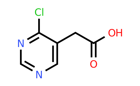 CAS 389799-46-6 | 2-(4-Chloropyrimidin-5-yl)acetic acid