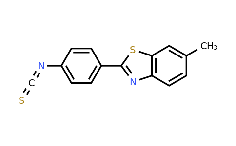 CAS 38985-69-2 | 2-(4-isothiocyanatophenyl)-6-methyl-1,3-benzothiazole