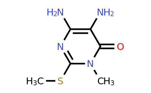 CAS 39008-28-1 | 5,6-Diamino-3-methyl-2-(methylthio)pyrimidin-4(3H)-one