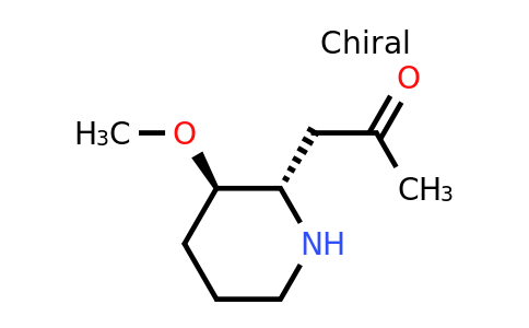 CAS 39037-84-8 | 1-[trans-3-methoxy-2-piperidyl]propan-2-one