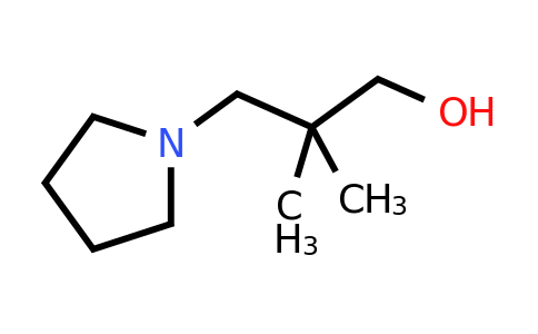 CAS 39067-46-4 | 2,2-dimethyl-3-(pyrrolidin-1-yl)propan-1-ol