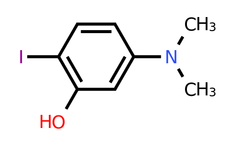 CAS 39075-36-0 | 5-(Dimethylamino)-2-iodophenol