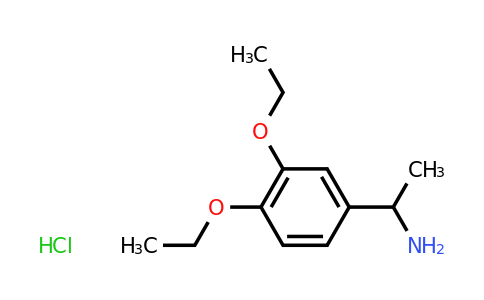CAS 390815-37-9 | 1-(3,4-Diethoxyphenyl)ethanamine hydrochloride