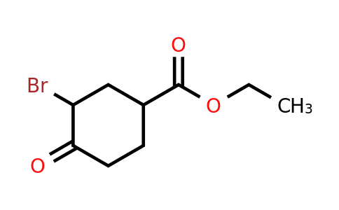 CAS 39086-05-0 | ethyl 3-bromo-4-oxocyclohexane-1-carboxylate