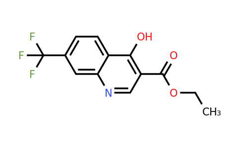 CAS 391-02-6 | Ethyl 4-hydroxy-7-(trifluoromethyl)quinoline-3-carboxylate