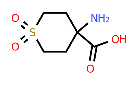 CAS 39124-27-1 | 4-amino-1,1-dioxo-1lambda6-thiane-4-carboxylic acid