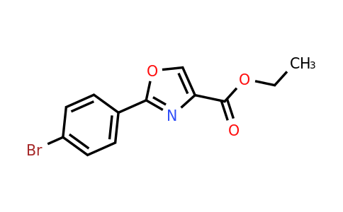 CAS 391248-23-0 | Ethyl 2-(4'-bromophenyl)-1,3-oxazole-4-carboxylate