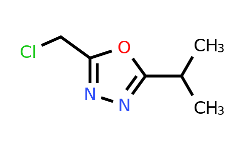 CAS 3914-46-3 | 2-(Chloromethyl)-5-isopropyl-1,3,4-oxadiazole